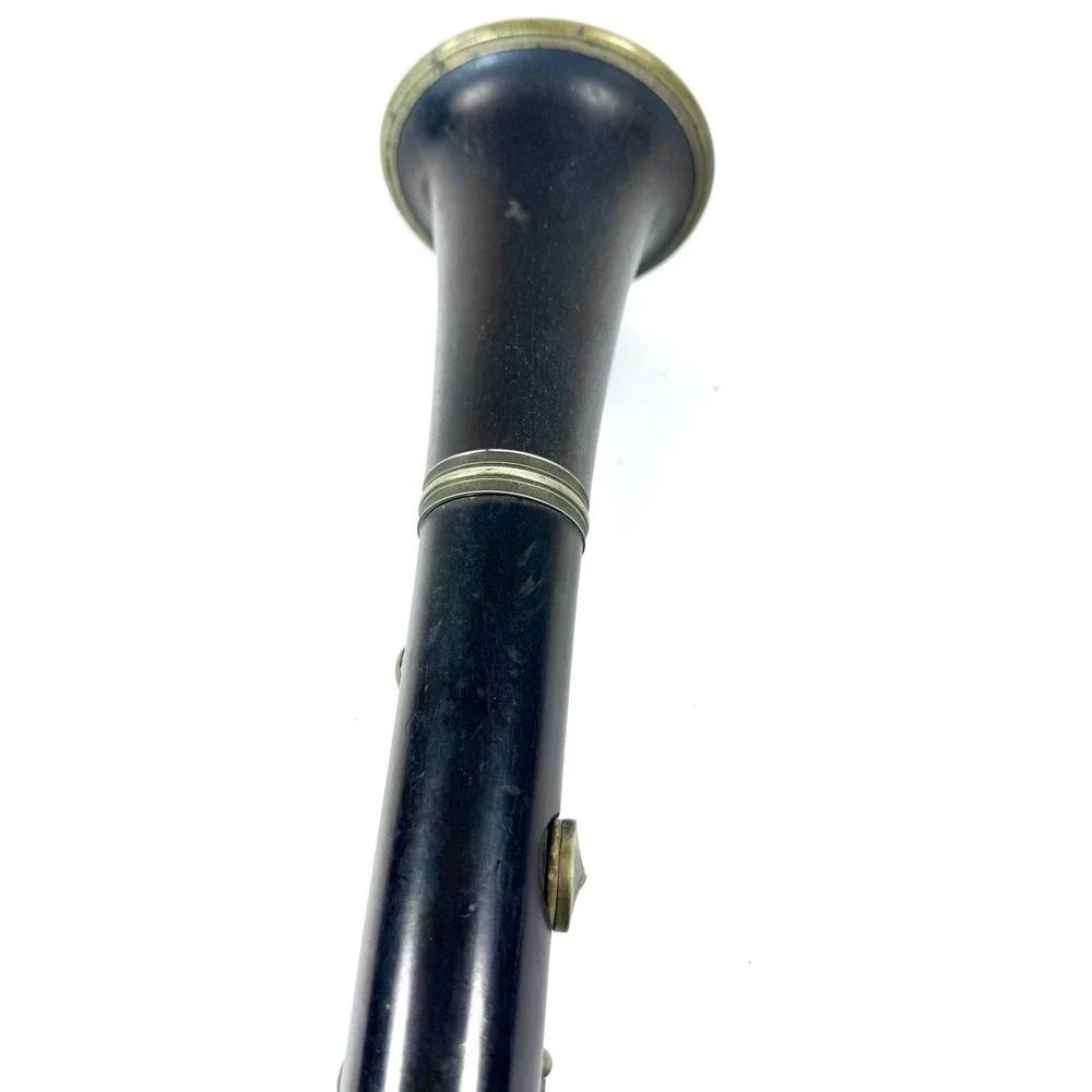 Vintage Amati Kraslice Wood Clarinet Czechoslovakia Nickel Keys‎ Untested